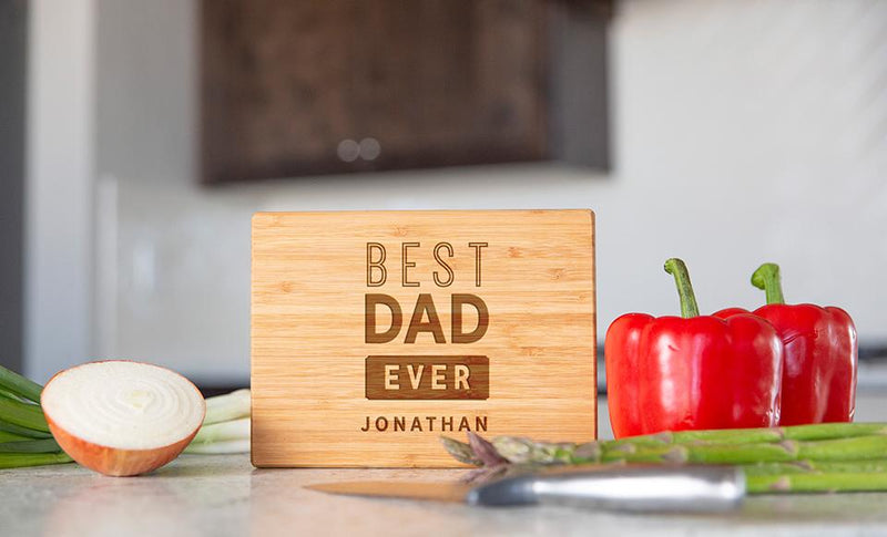 Corporate | Personalized Bamboo Cutting Boards for Dad