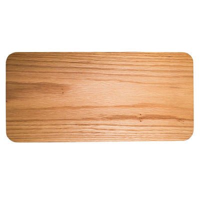 Personalized Red Oak Rectangle Cutting Board -  - Completeful