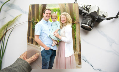 Personalized Glass Photo Prints - 4 Sizes to Choose From