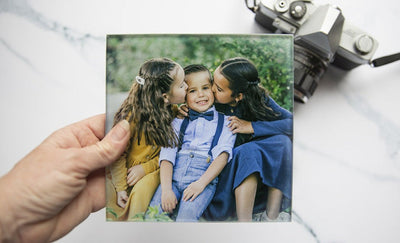 Personalized Glass Photo Prints - 4 Sizes to Choose From