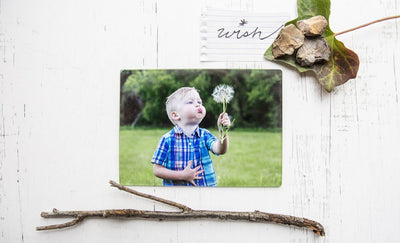 Personalized Glass Photo Prints - 4 Sizes to Choose From