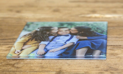 Personalized Glass Photo Prints - 4 Sizes to Choose From