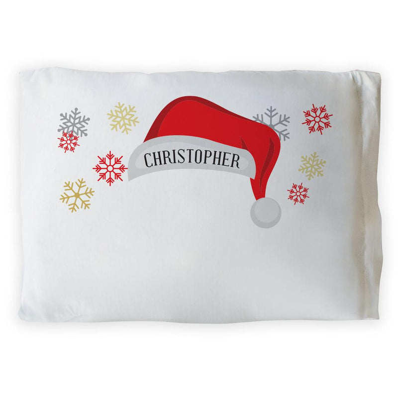 Personalized Santa Hat Pillowcase -  - Gifts For You Now