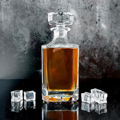 Personalized Square Decanter - Funny Sayings