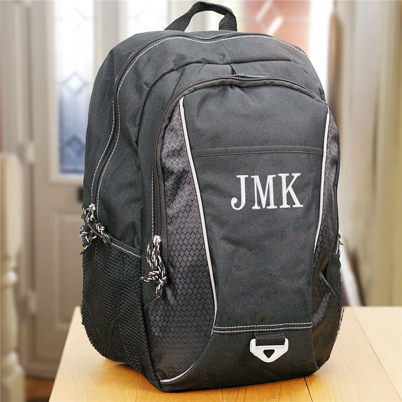 Personalized Initials Computer Backpack
