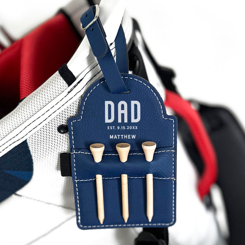 Personalized Golf Tee Tags - Father&