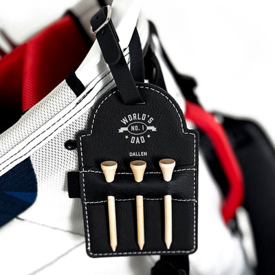 Personalized Golf Tee Tags - Father's Day