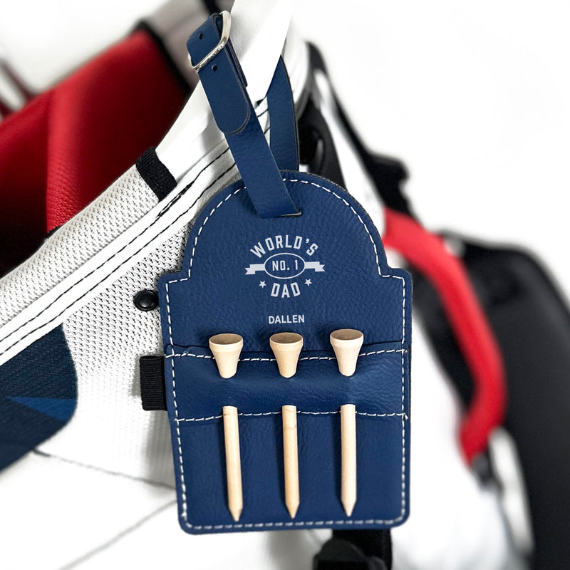 Personalized Golf Tee Tags - Father&