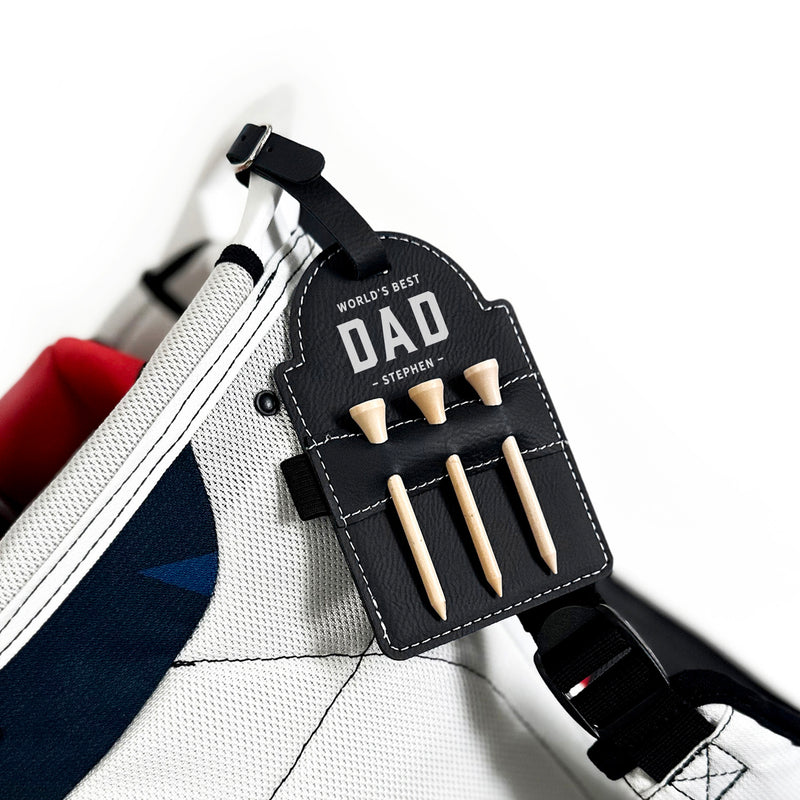 Personalized Golf Tee Tags - Father&