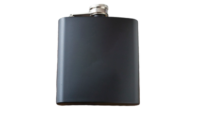 Personalized Matte Black Flask