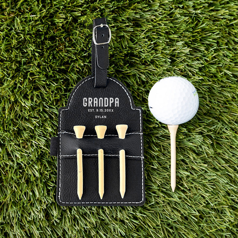 Personalized Golf Tee Tags - Father&