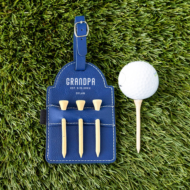 Personalized Golf Tee Tags - Father&