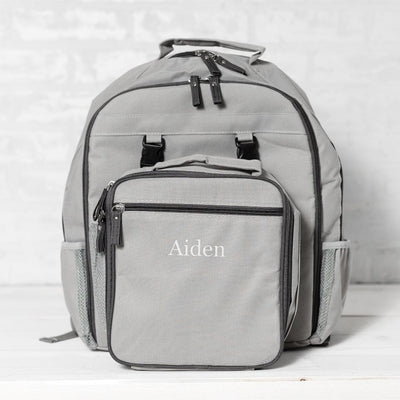 Groupon | Personalized Lunch Bag and Backpack Combination