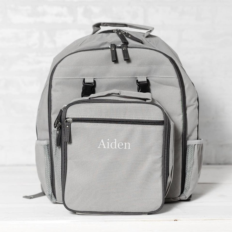 Groupon | Personalized Lunch Bag and Backpack Combination