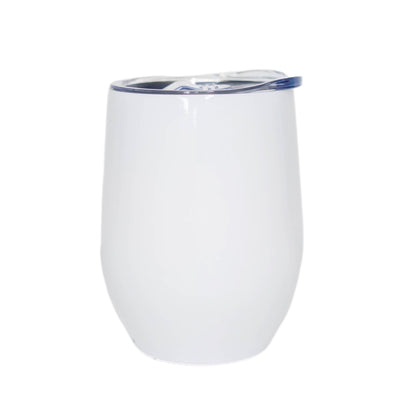 Personalized Aged Birthday Wine Tumblers 12oz - White - Completeful