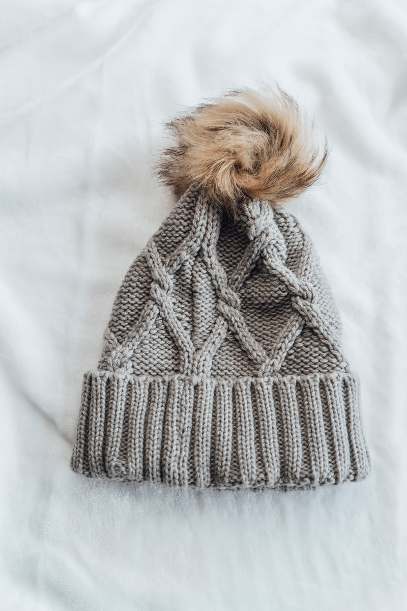 New Era®  Faux Fur Pom Beanie NE911