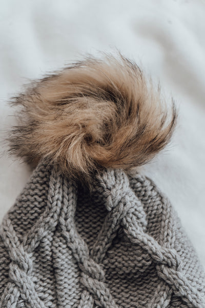 New Era®  Faux Fur Pom Beanie NE911