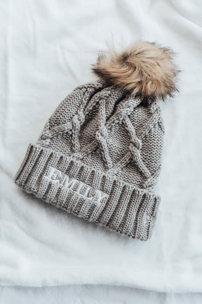 New Era®  Faux Fur Pom Beanie NE911