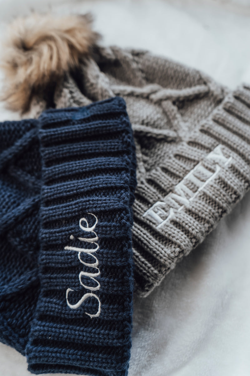 New Era®  Faux Fur Pom Beanie NE911