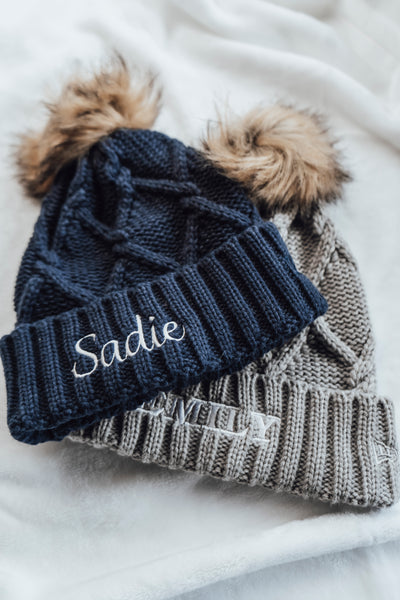 New Era®  Faux Fur Pom Beanie NE911