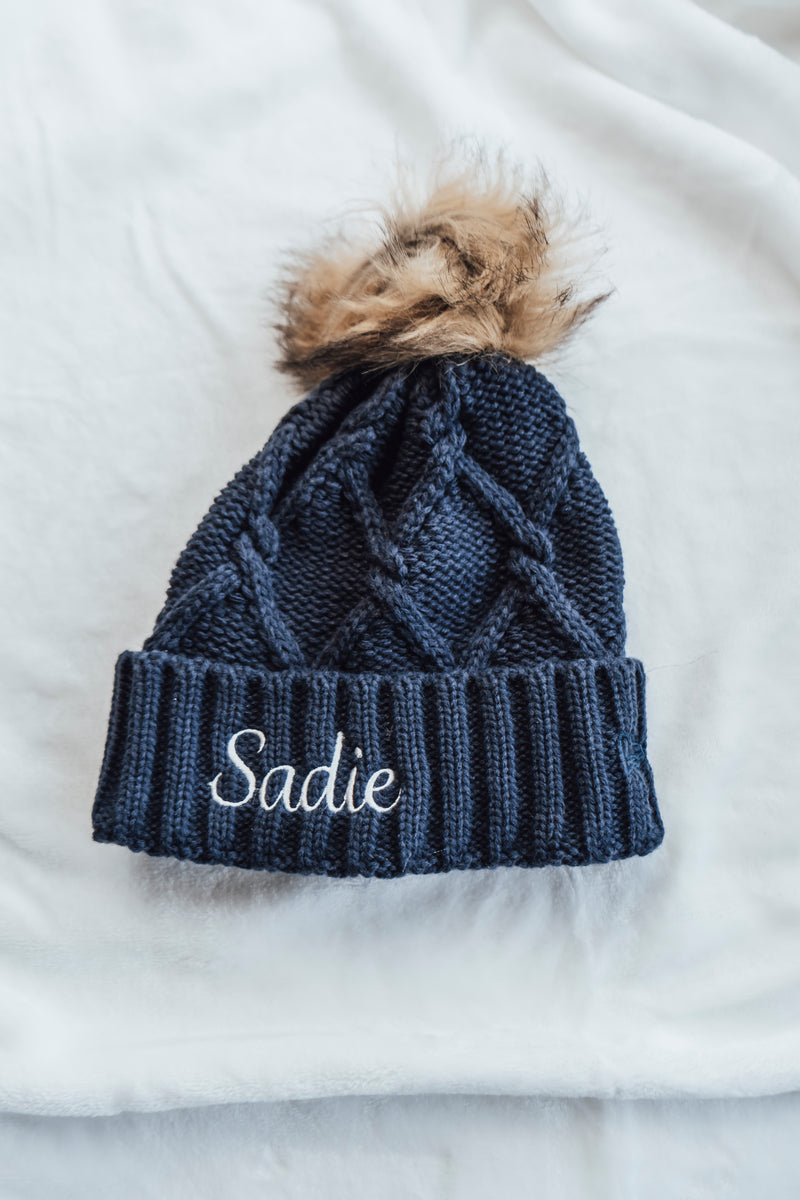 New Era®  Faux Fur Pom Beanie NE911