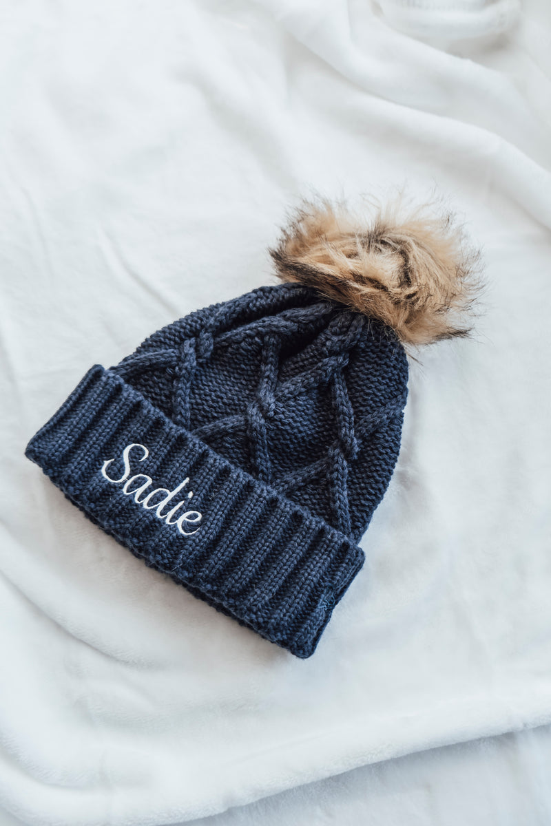 New Era®  Faux Fur Pom Beanie NE911