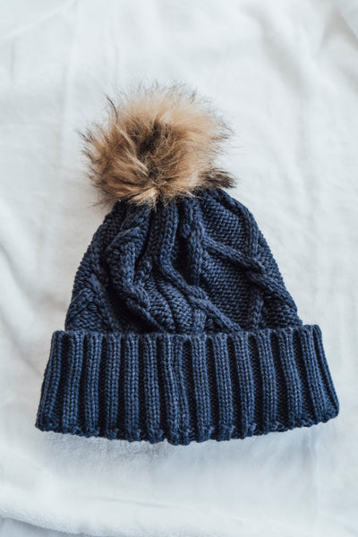 New Era®  Faux Fur Pom Beanie NE911