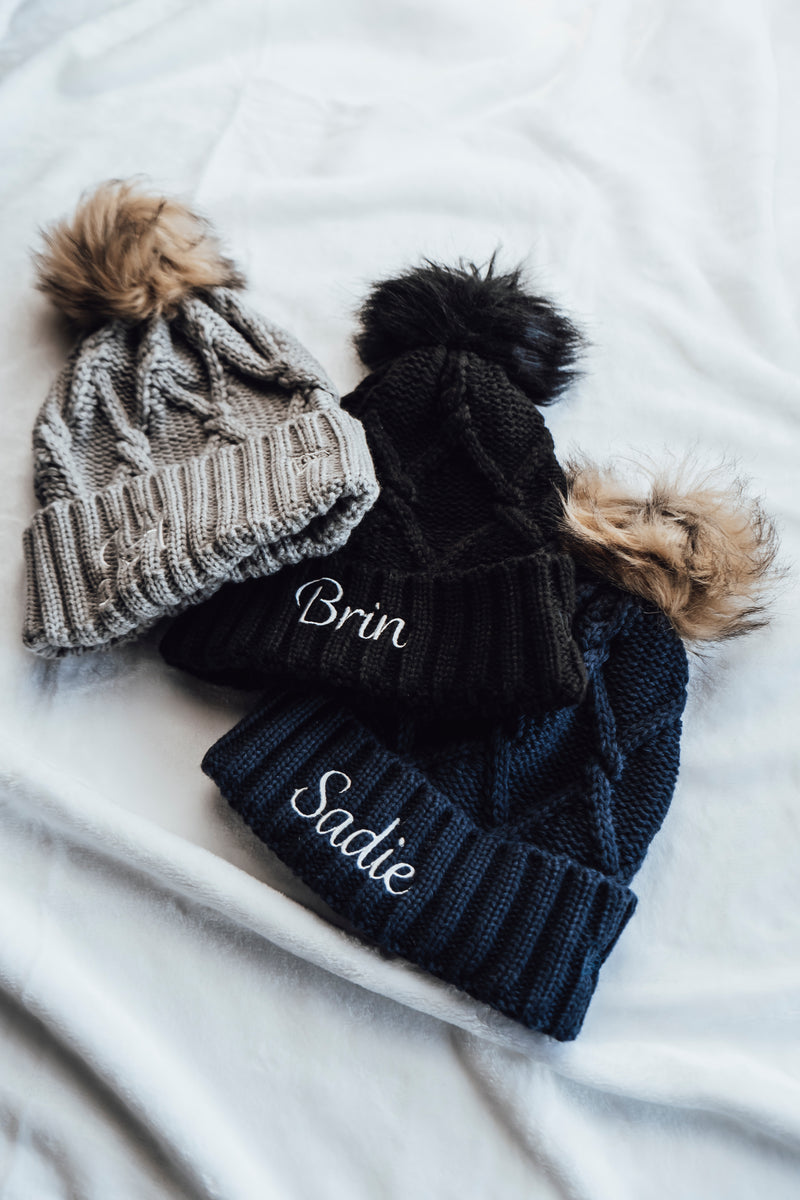 New Era®  Faux Fur Pom Beanie NE911