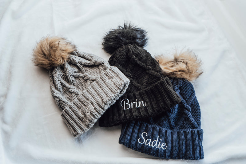 New Era®  Faux Fur Pom Beanie NE911