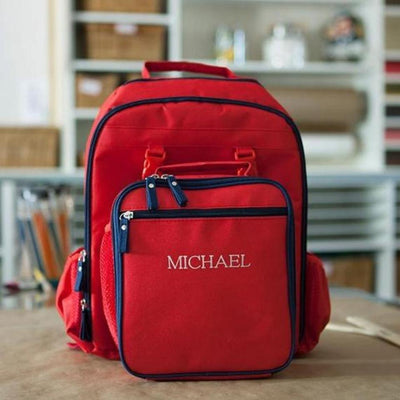 Groupon | Personalized Lunch Bag and Backpack Combination