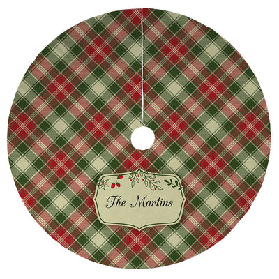 Personalized Christmas Colorful Tree Skirt -  - Gifts For You Now