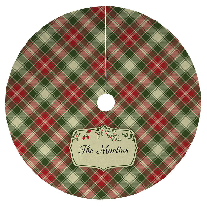 Personalized Christmas Colorful Tree Skirt -  - Gifts For You Now