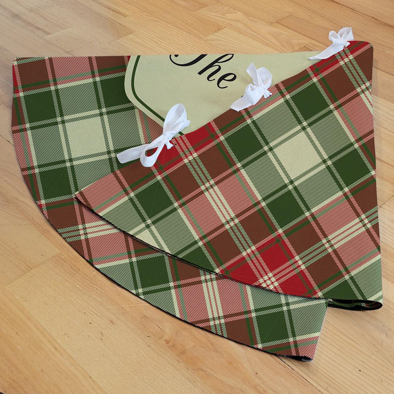 Personalized Christmas Colorful Tree Skirt -  - Gifts For You Now