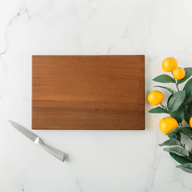 Personalized Beautiful Large Mahogany Cutting Board