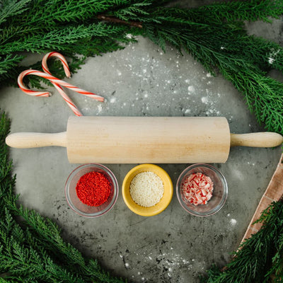 Personalized Christmas Rolling Pins - 5 Designs