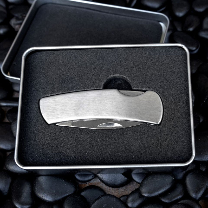 Personalized Stainless Steel Pocket Knife