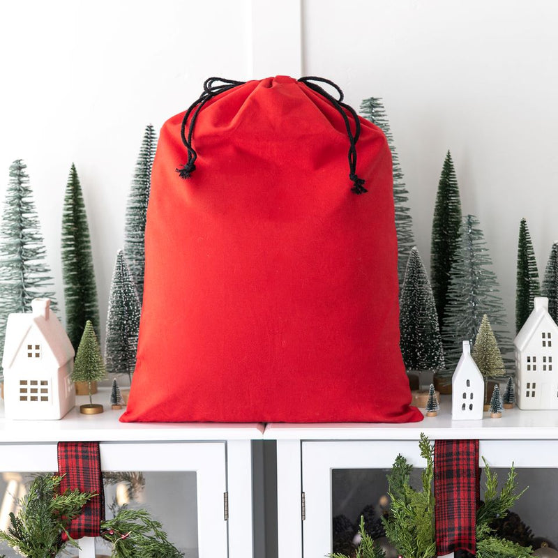 Personalized Christmas Santa Bags (Cotton)