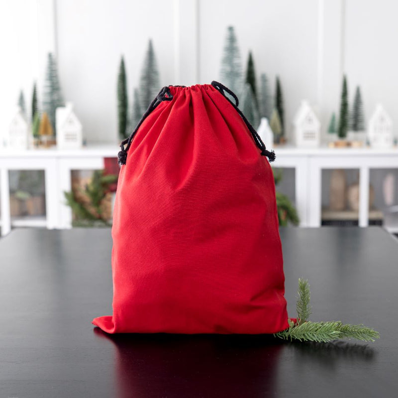 Personalized Christmas Santa Bags (Cotton)