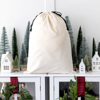 Personalized Christmas Santa Bags (Cotton)