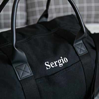Personalized Heavy Canvas Weekender Duffle Bags