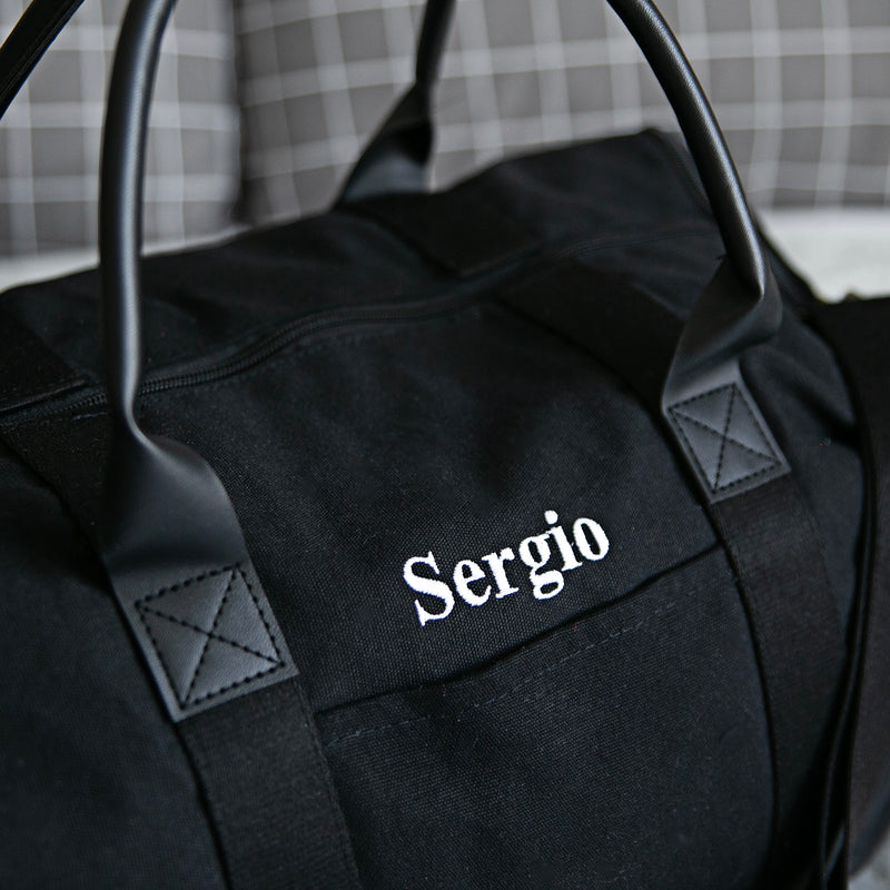 Personalized Heavy Canvas Weekender Duffle Bags