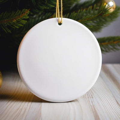Personalized Snowman Vintage Christmas Ornament -  - Completeful