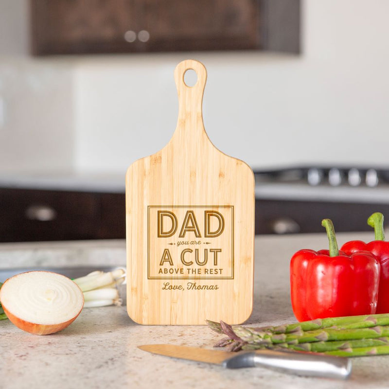 Personalized Handled Cutting Boards for Dad