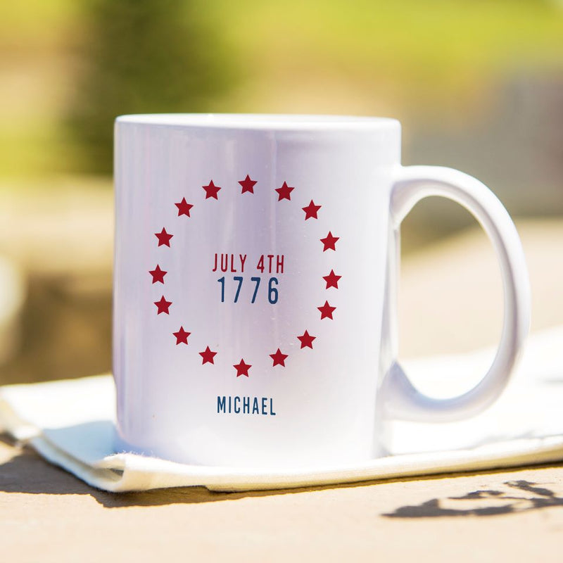 Personalized Patriotic Mugs