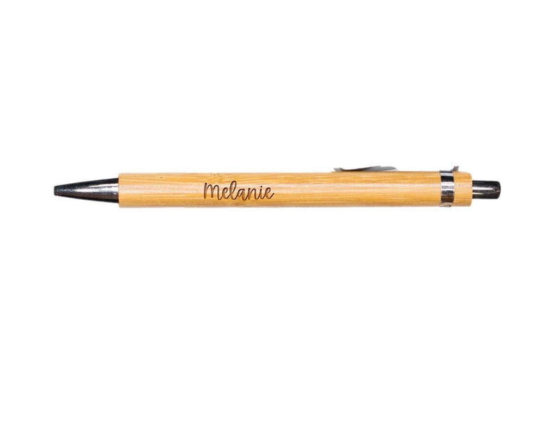 Personalized Light Brown Pen -  - Completeful