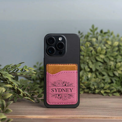 Personalized Leather Phone Wallets