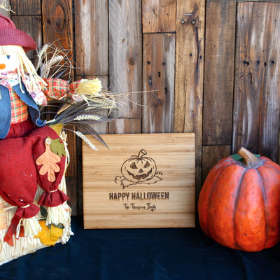 Personalized Spooky 11x13 Halloween Cutting Boards