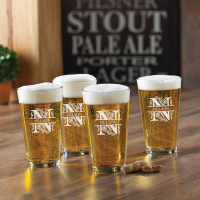 Personalized 16 oz. Pint Glass -  - Lazerworx