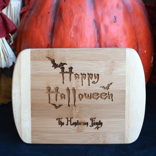 Personalized Halloween 6x8 Bar Boards