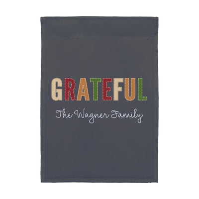 Personalized Grateful Garden Flag -  - Gifts For You Now